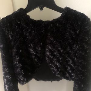 Super soft black dress sweater